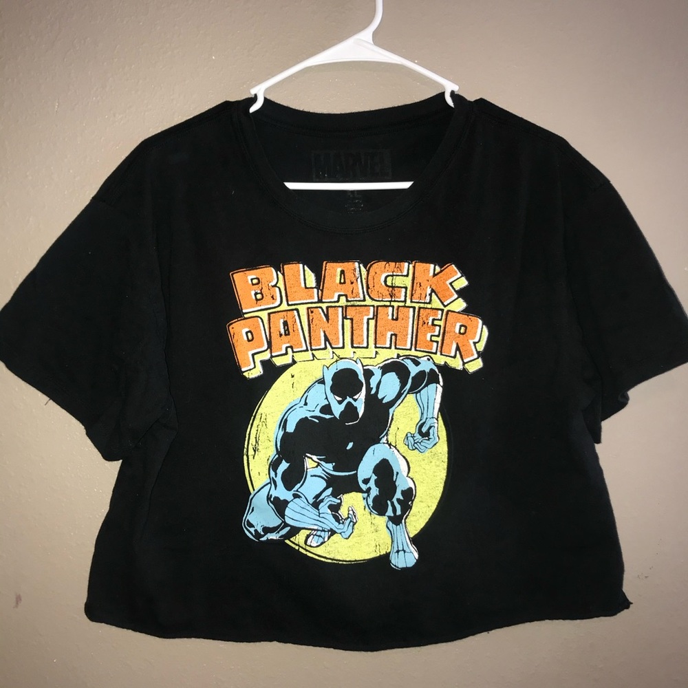 Marvel Black Panther Cropped T-shirt